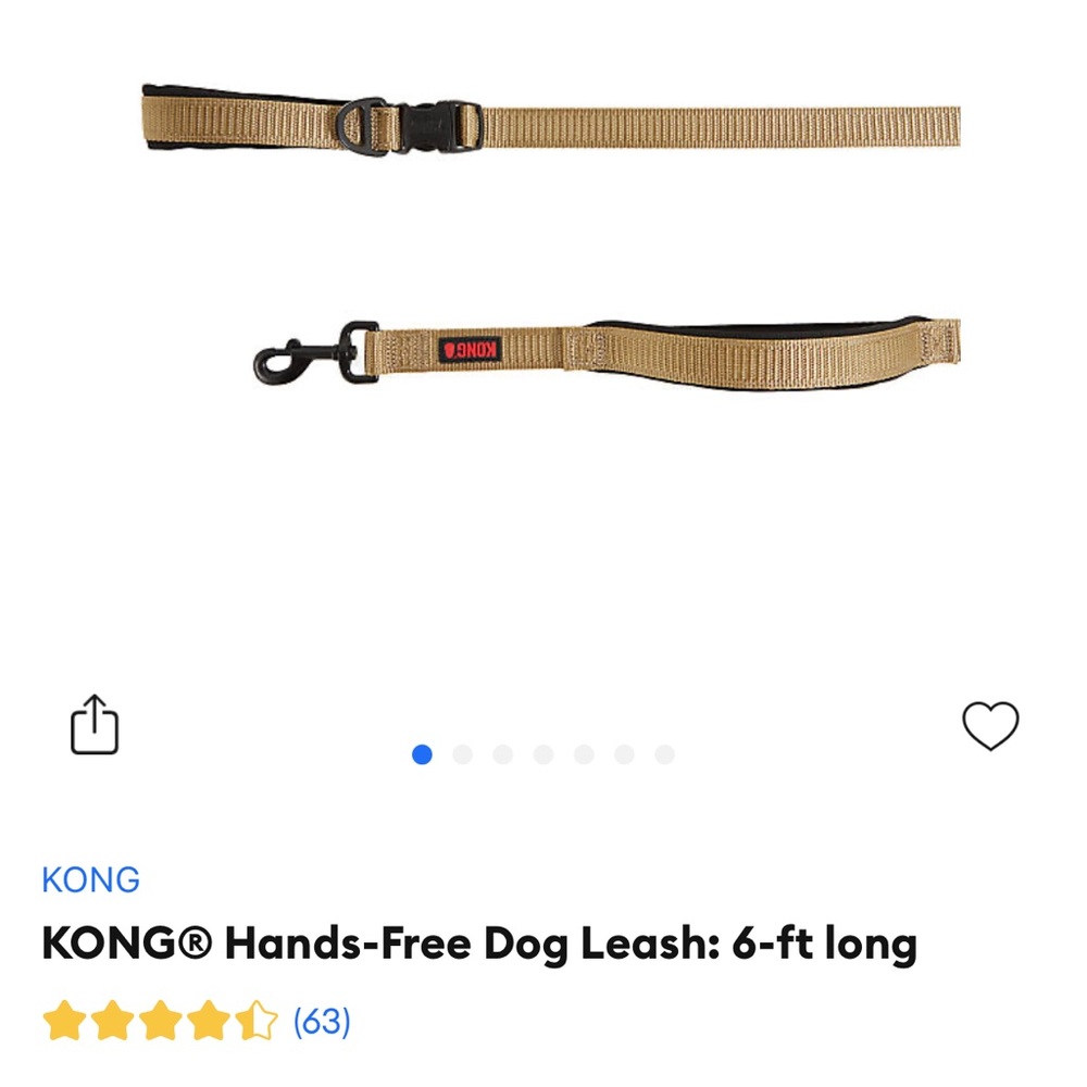 Kong Hands-Free 6ft Dog Leash